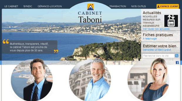 Immobilier Nice Interview Cabinet Taboni